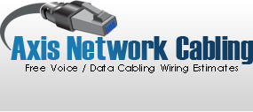 Axis Network Cabling is based in South Florida and is a telecom and data cable installation company. We serve customers in Miami, Fort Lauderdale and Palm Beach Counties. We specialize in the design, installation and maintenance of data network wiring, telecom and voice cabling, video systems cabling and custom structured wiring systems. From connecting a single telephone or network jack outlet to a complete integrated telephone system, Axis Network Calbing Company has the extertise to solve your cabling needs